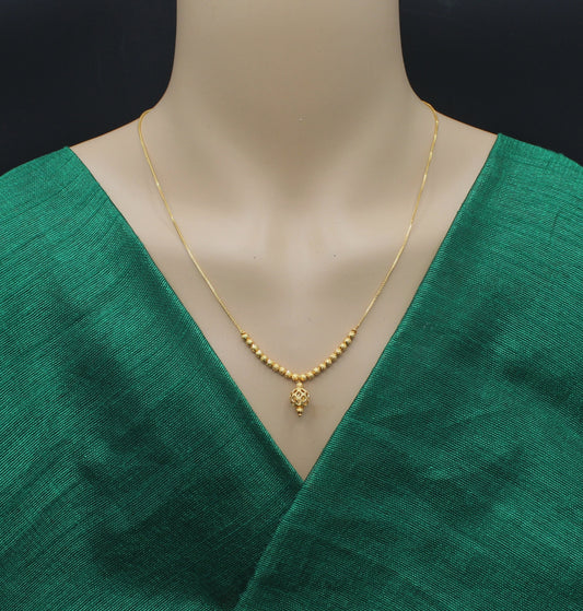 soni jewellery Pretty Stylish Gold Plated Necklace Chain For Women