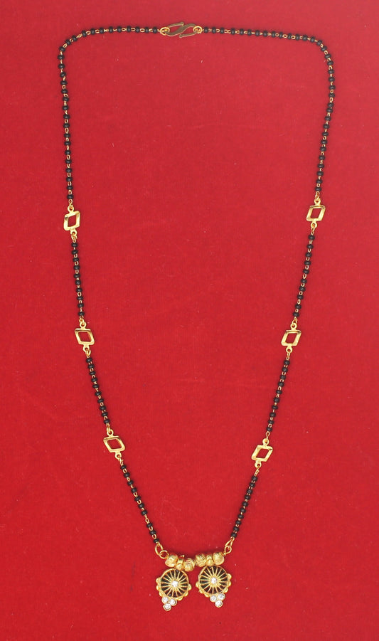soni jewellery latest short Mangalsutra for Women