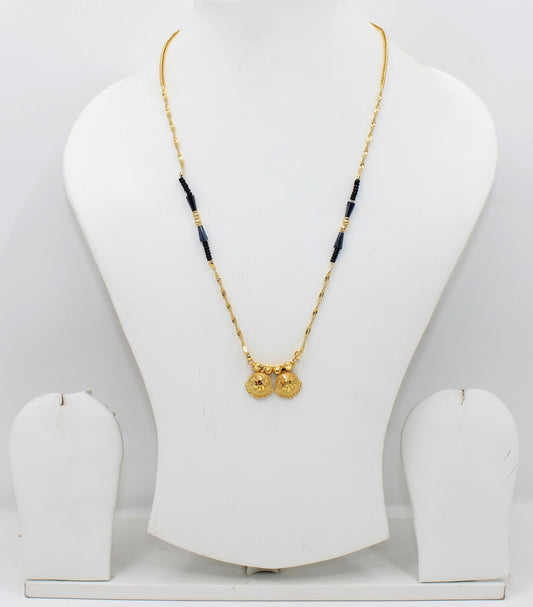 Classic Gold-Plated Double Coin Mangalsutra – Everyday Traditional Grace ✨