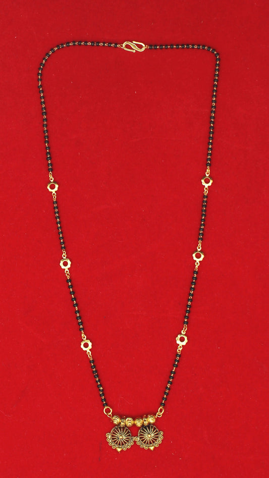 soni jewellery latest short Mangalsutra for Women
