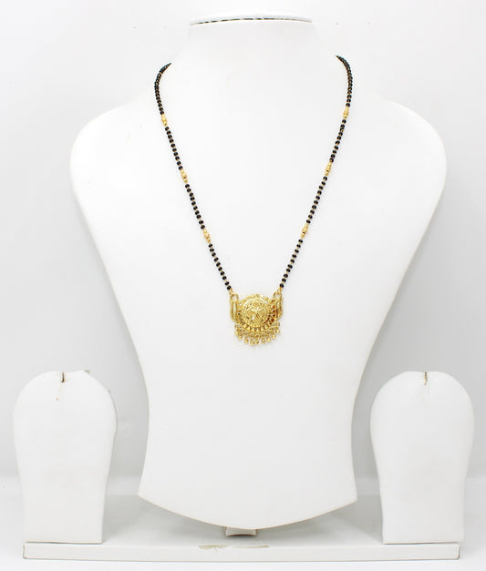 Royal Antique Gold Plated Mangalsutra – Traditional Elegance for Every Occasion 👑