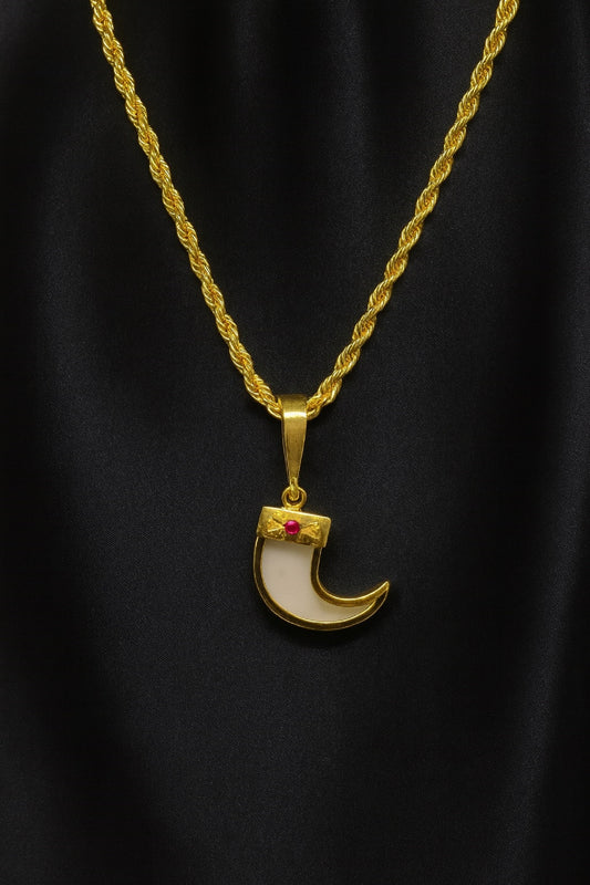 soni jewellery Gold plated chain with pendant necklace jewelry set for men women unisex