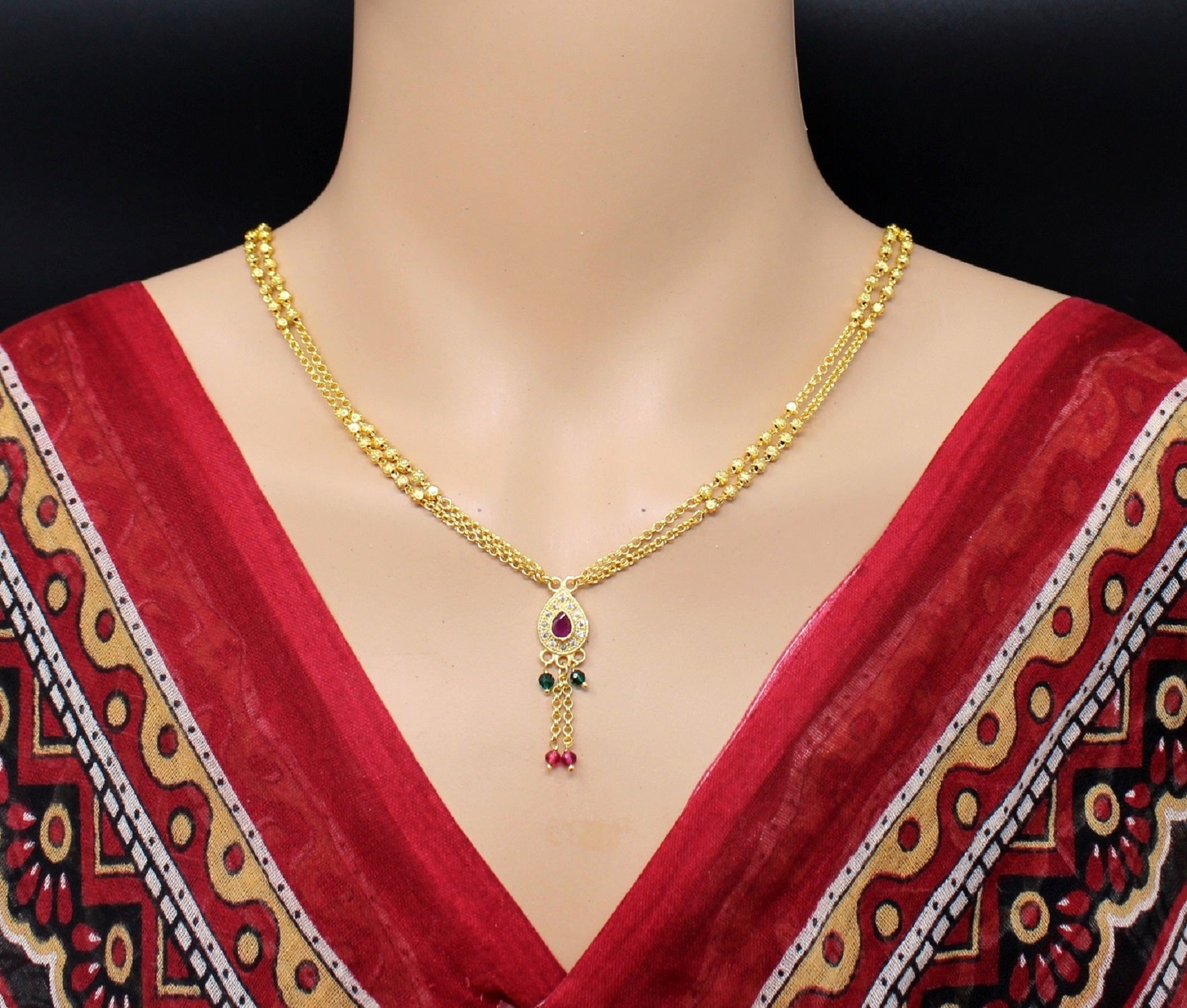 Soni Jewellery Designer And Stylish Necklace chain