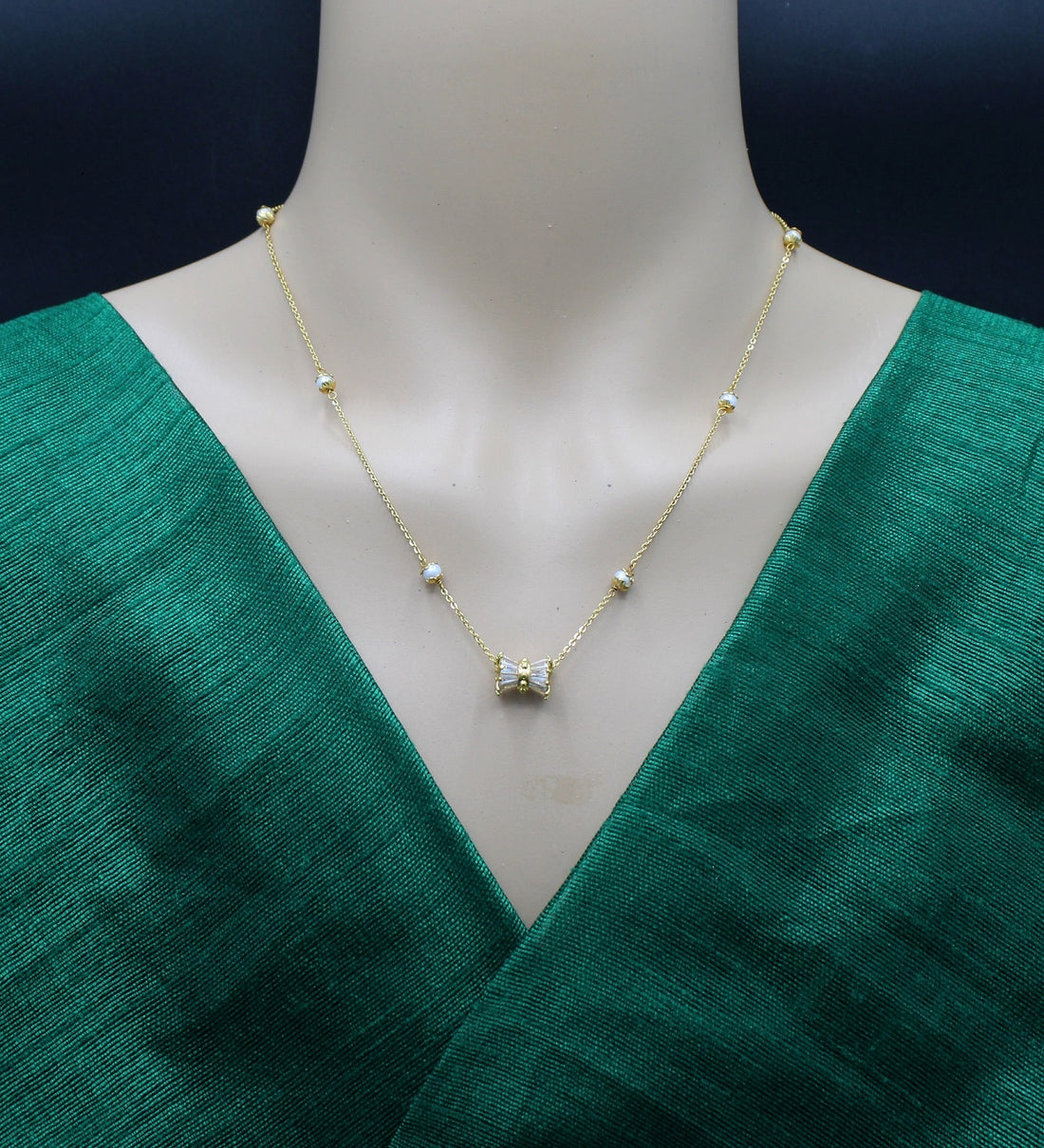 soni jewellery shimmering beautiful necklace for women and girls