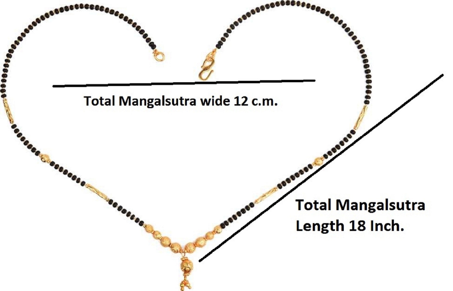 Classic Daily Wear Gold Plated Mangalsutra – Simple, Elegant & Timeless ✨