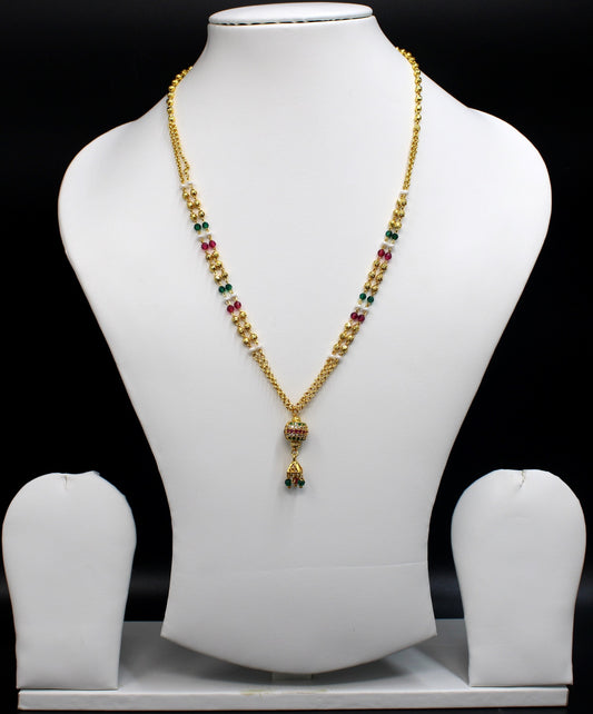 soni jewellery Pretty Stylish Gold Plated Necklace Chain For Women