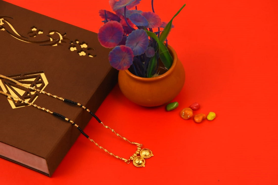 Divine Lotus Coin Mangalsutra – Traditional Gold-Plated Elegance for Every Occasion 💛