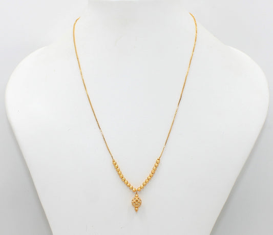 soni jewellery Pretty Stylish Gold Plated Necklace Chain For Women