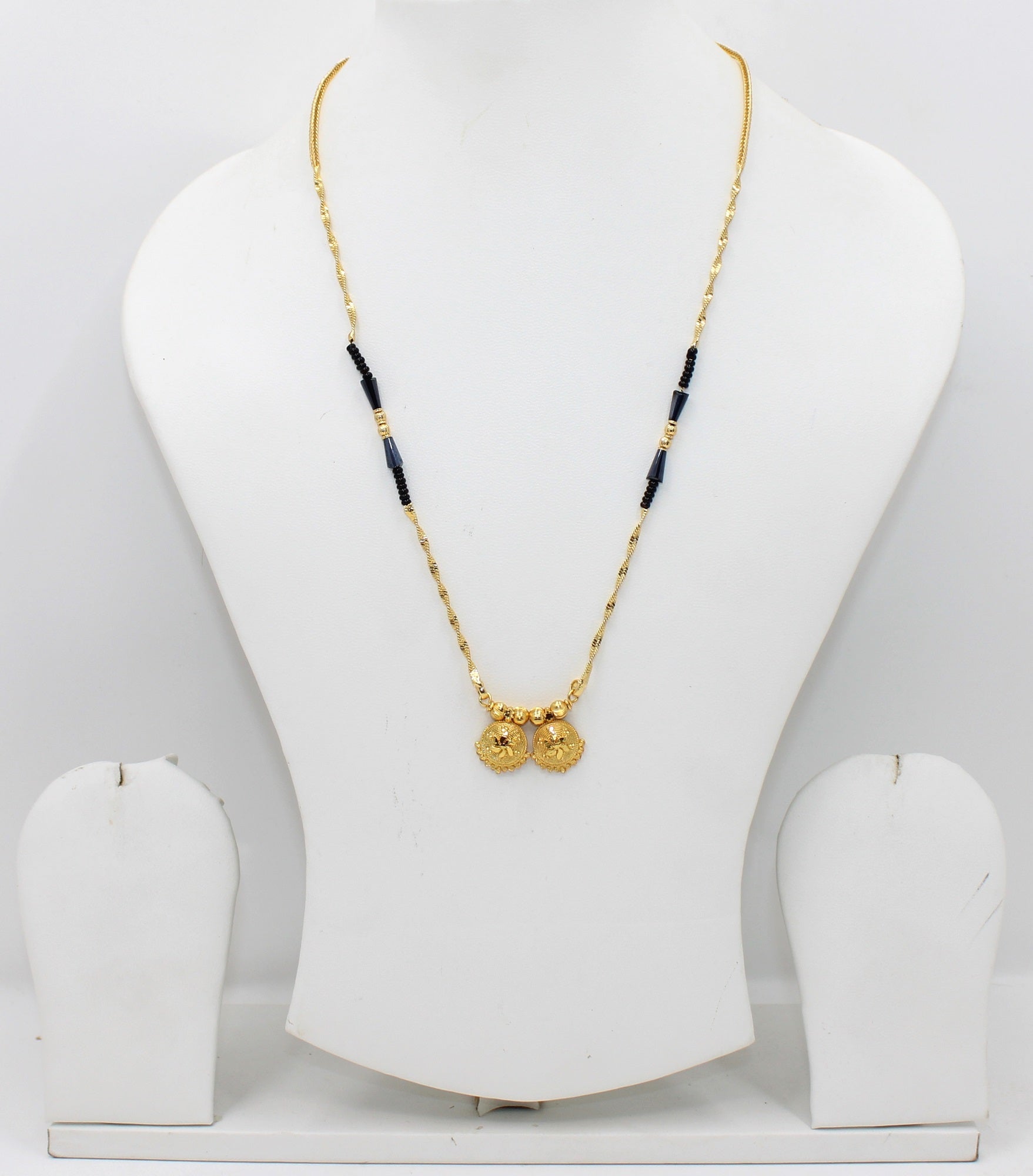 Classic Gold-Plated Double Coin Mangalsutra – Everyday Traditional Grace ✨