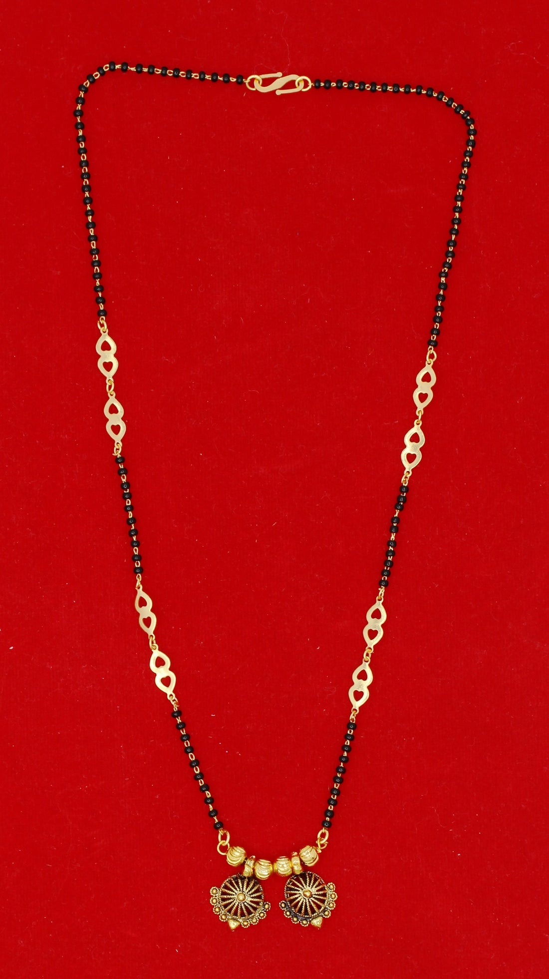 Royal Dual Lotus Gold-Plated Mangalsutra – Timeless Tradition, Everyday Elegance 💛