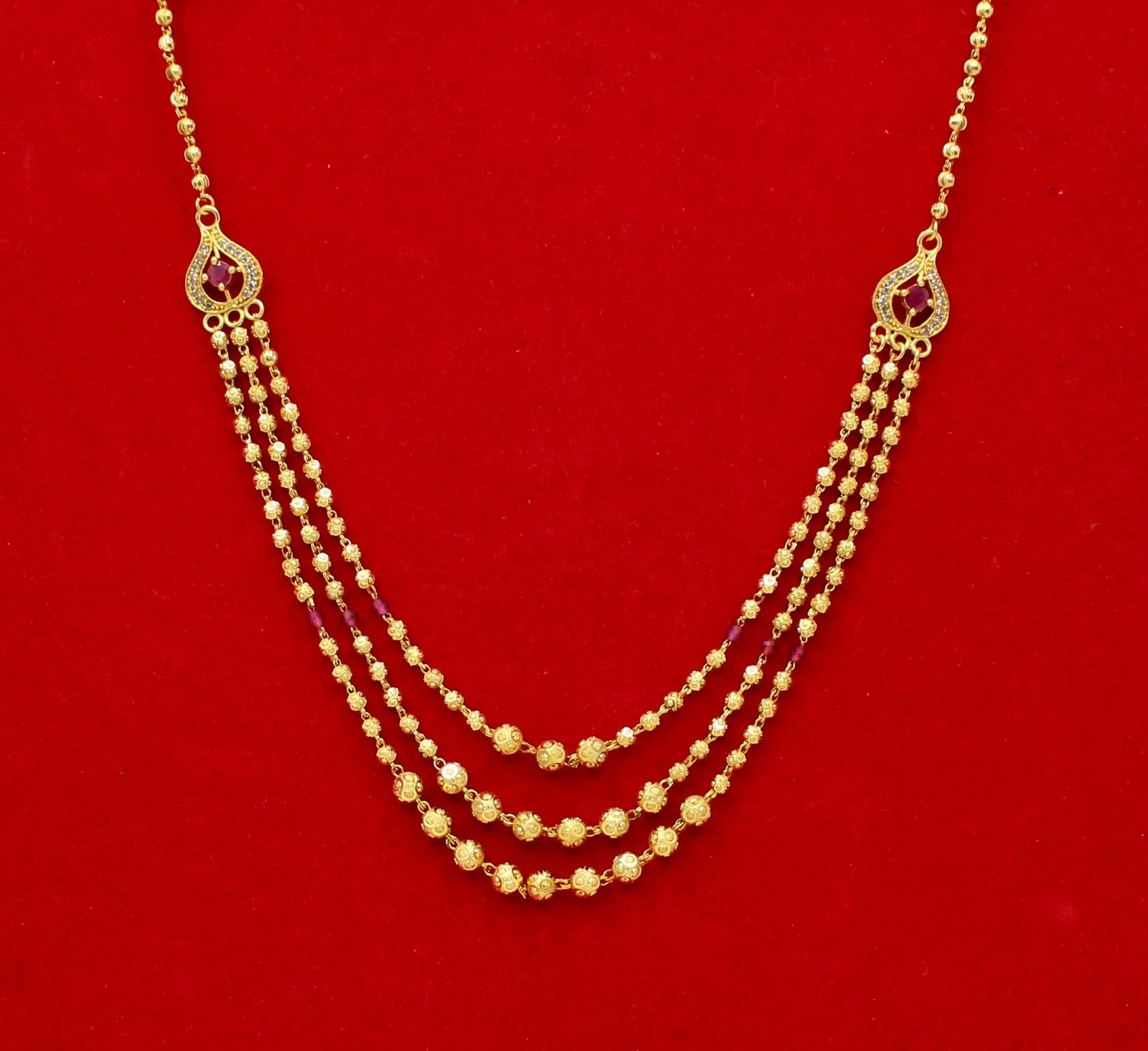 soni jewellery Pretty Stylish Gold Plated Necklace Chain For Women