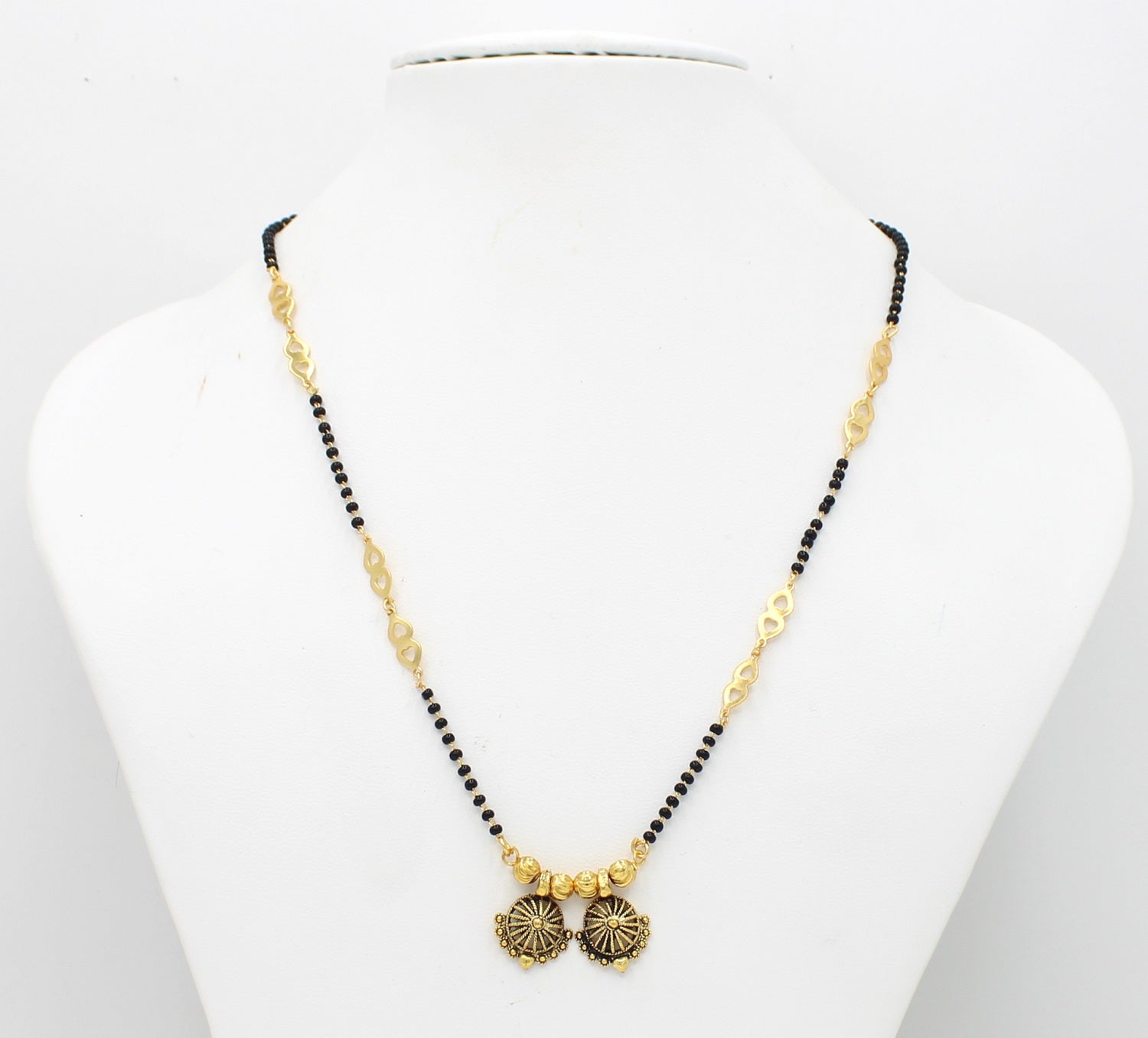 Royal Dual Lotus Gold-Plated Mangalsutra – Timeless Tradition, Everyday Elegance 💛