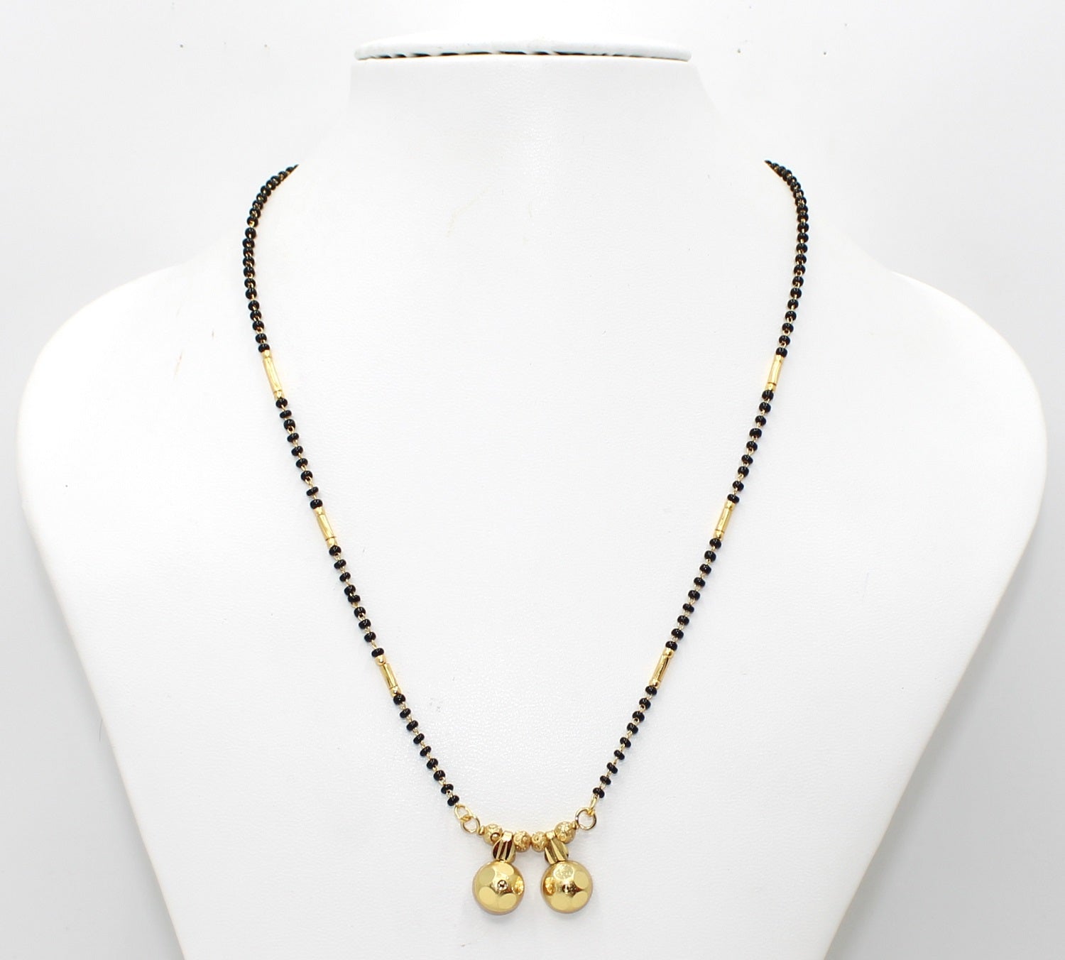 Classic Gold Ball Double Pendant Mangalsutra – Everyday Elegance Meets Tradition ✨