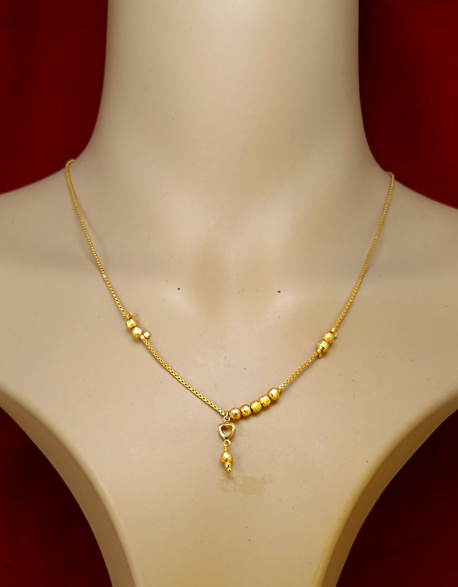 soni jewellery Pretty Stylish Gold Plated Necklace Chain For Women