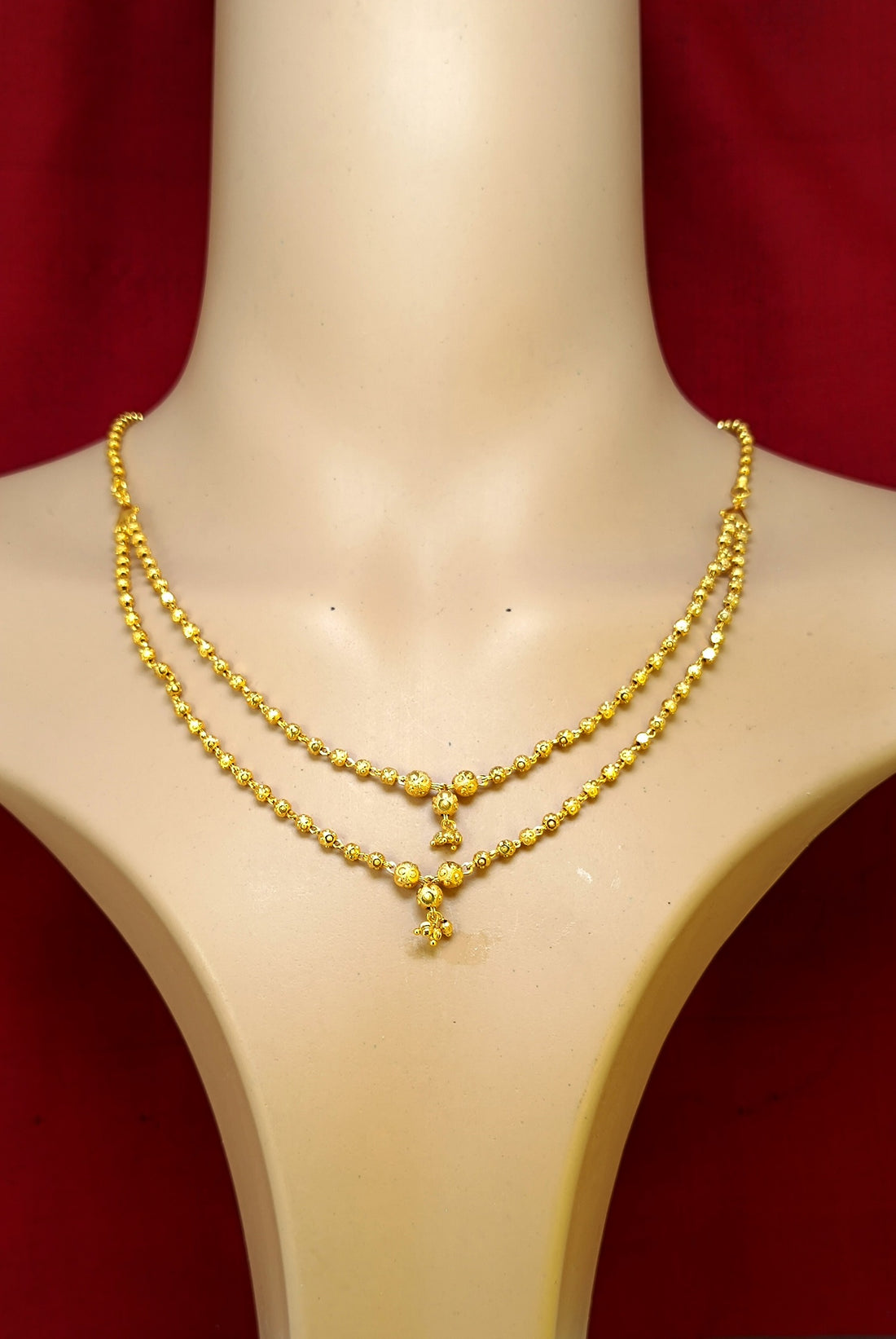 soni jewellery Pretty Stylish Gold Plated Necklace Chain For Women