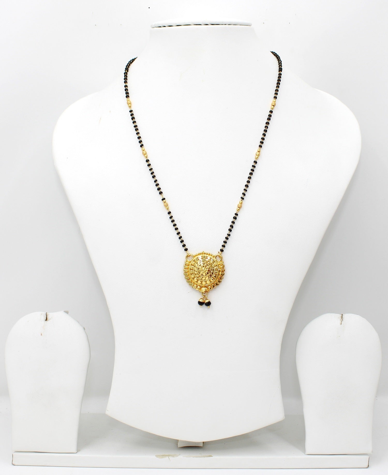 Designer Round Antique Gold Plated Mangalsutra – Traditional Charm with Modern Elegance ✨