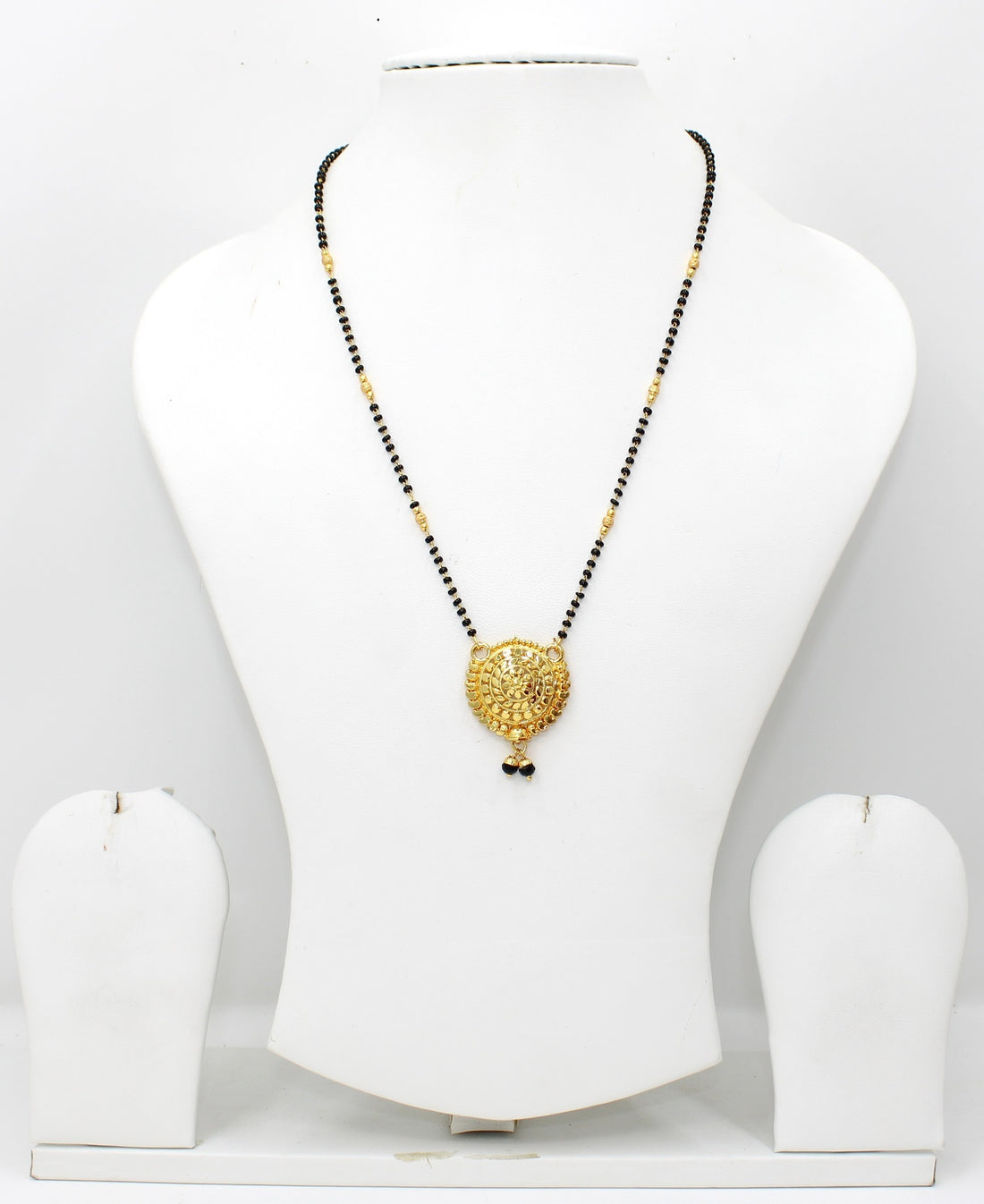 Designer Round Antique Gold Plated Mangalsutra – Traditional Charm with Modern Elegance ✨