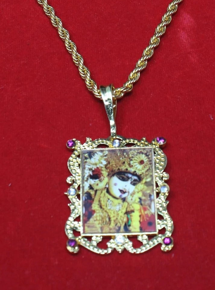 soni jewellery Gold plated chain with pendant necklace jewelry set for men women unisex