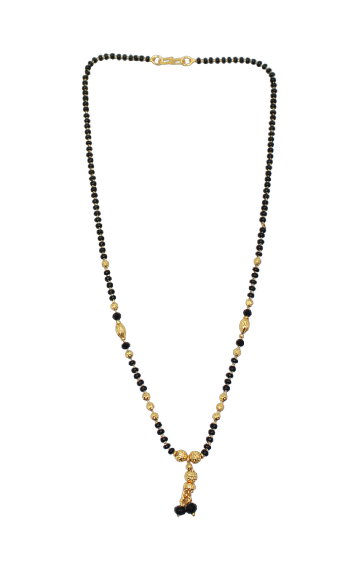 Classic Daily Wear Black Bead Gold Plated Mangalsutra – Lightweight, Elegant & Timeless Design 💛