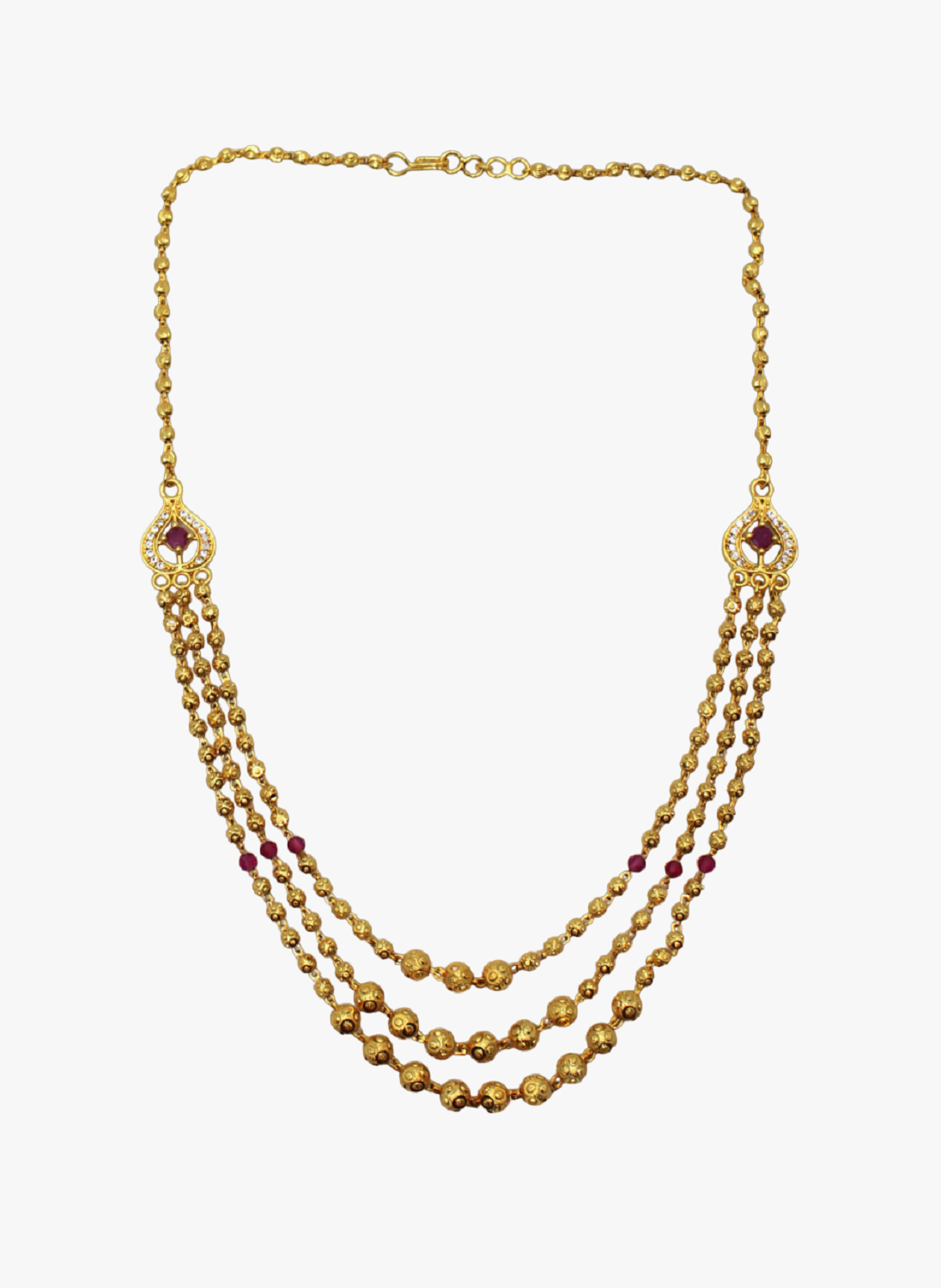 soni jewellery Pretty Stylish Gold Plated Necklace Chain For Women