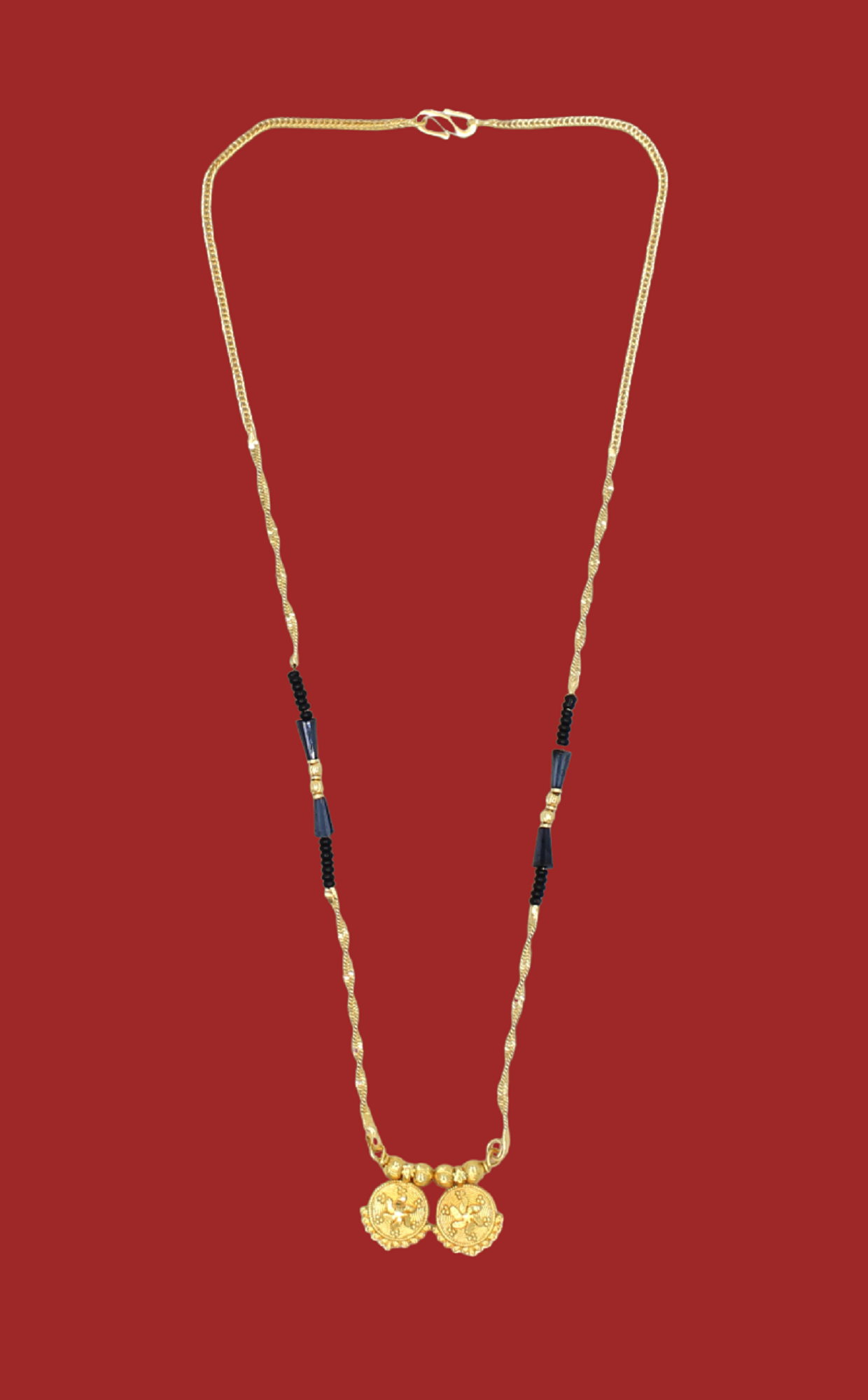Classic Gold-Plated Double Coin Mangalsutra – Everyday Traditional Grace ✨