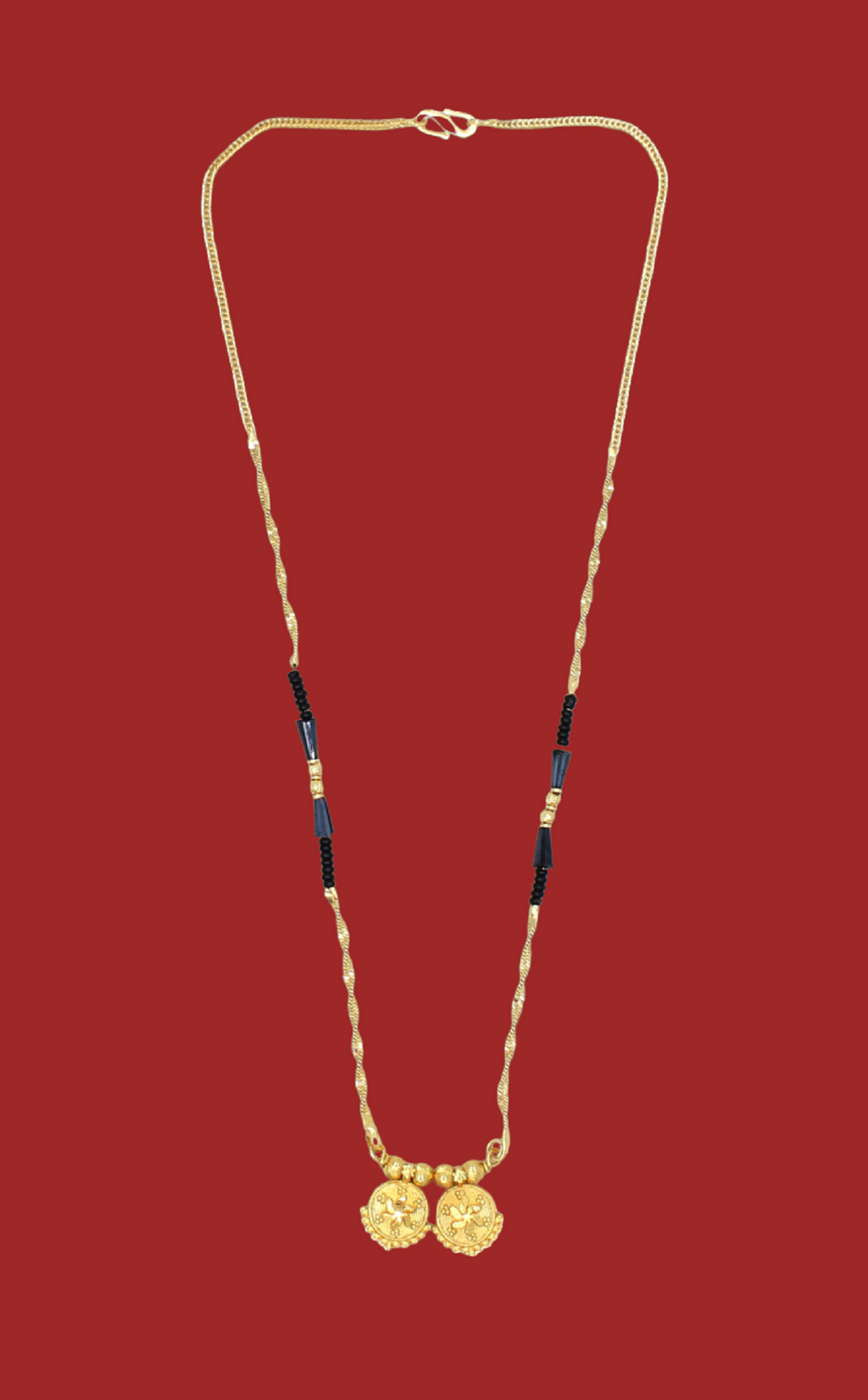 Classic Gold-Plated Double Coin Mangalsutra – Everyday Traditional Grace ✨