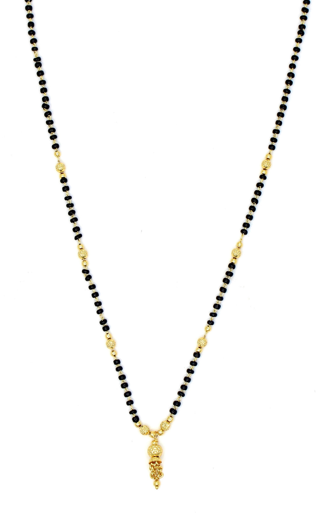 Triple Layer Gold Plated Mangalsutra 💛 | Stylish Lightweight Daily Wear Design