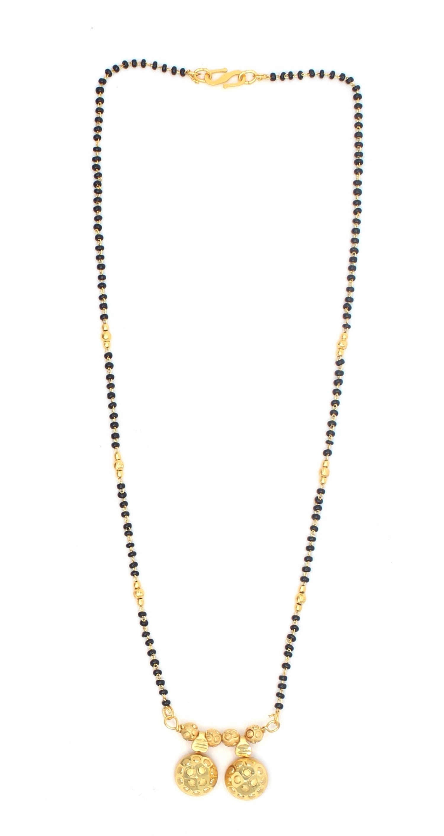 Elegant Dual Drop Gold-Plated Mangalsutra – Modern Grace, Traditional Heart 💛