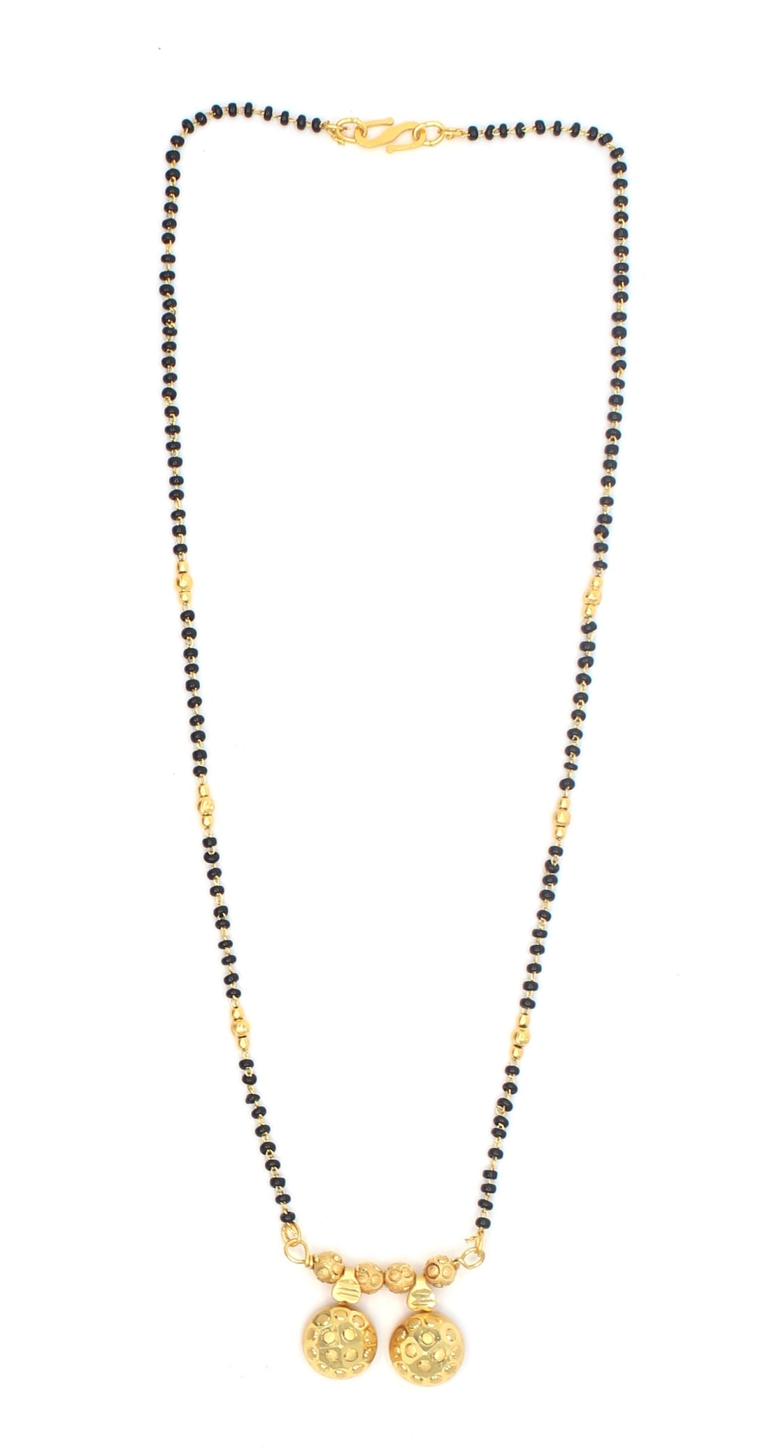 Elegant Dual Drop Gold-Plated Mangalsutra – Modern Grace, Traditional Heart 💛