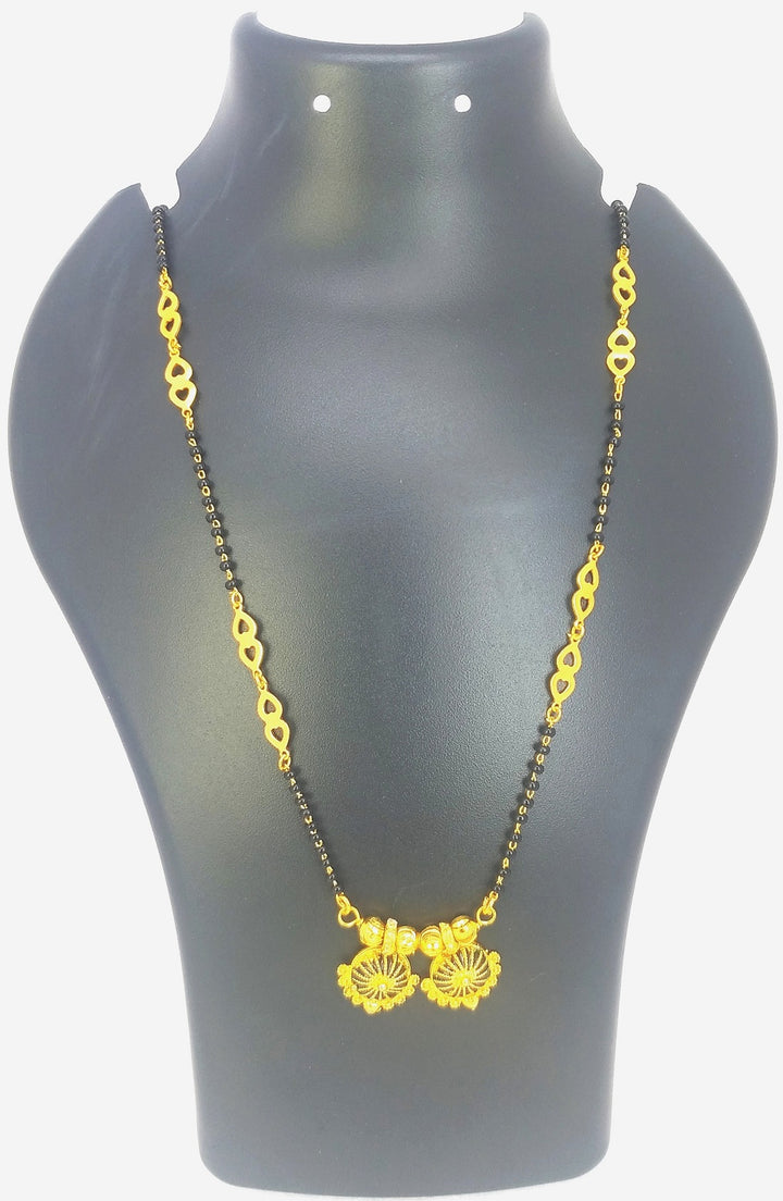Royal Dual Lotus Gold-Plated Mangalsutra – Timeless Tradition, Everyday Elegance 💛