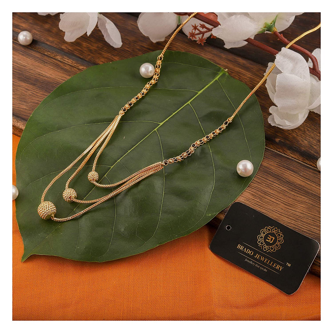 Triple Layer Gold Plated Daily Wear Mangalsutra – Modern Elegance with Traditional Charm ✨