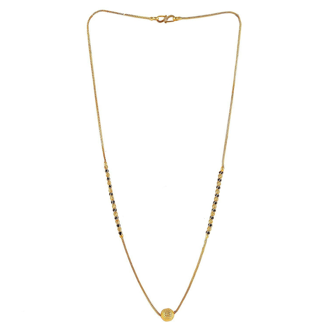 Single Bead Elegant Gold Plated Daily Wear Mangalsutra – Minimal & Timeless Design ✨