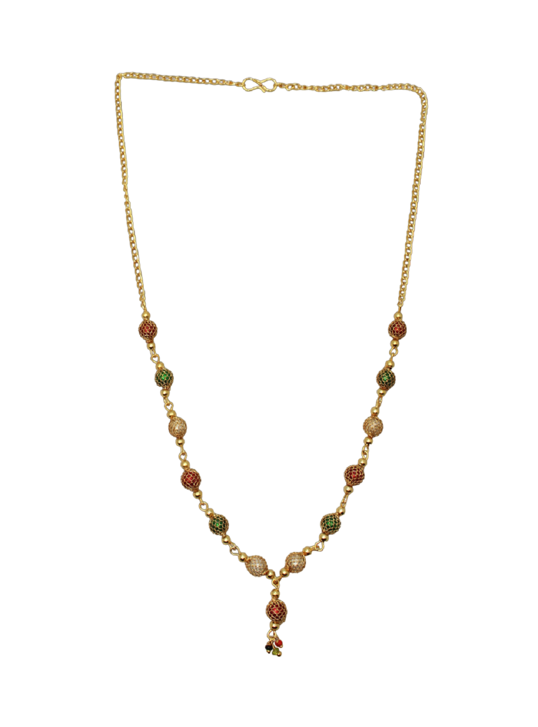 soni jewellery Pretty Stylish Gold Plated Necklace Chain For Women