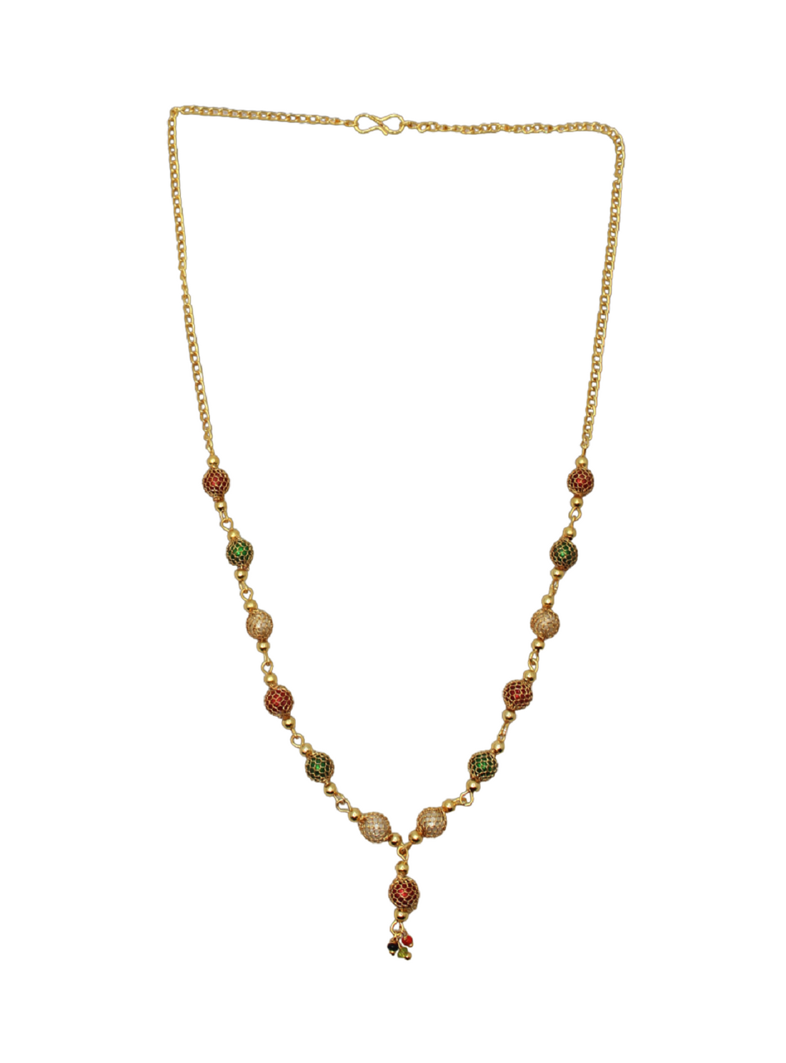 soni jewellery Pretty Stylish Gold Plated Necklace Chain For Women