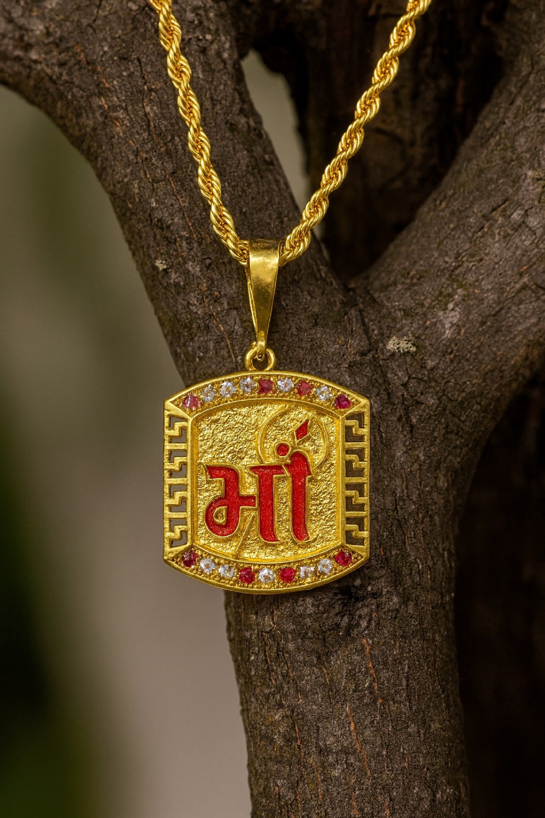 soni jewellery Gold plated chain with pendant necklace jewelry set for men women unisex