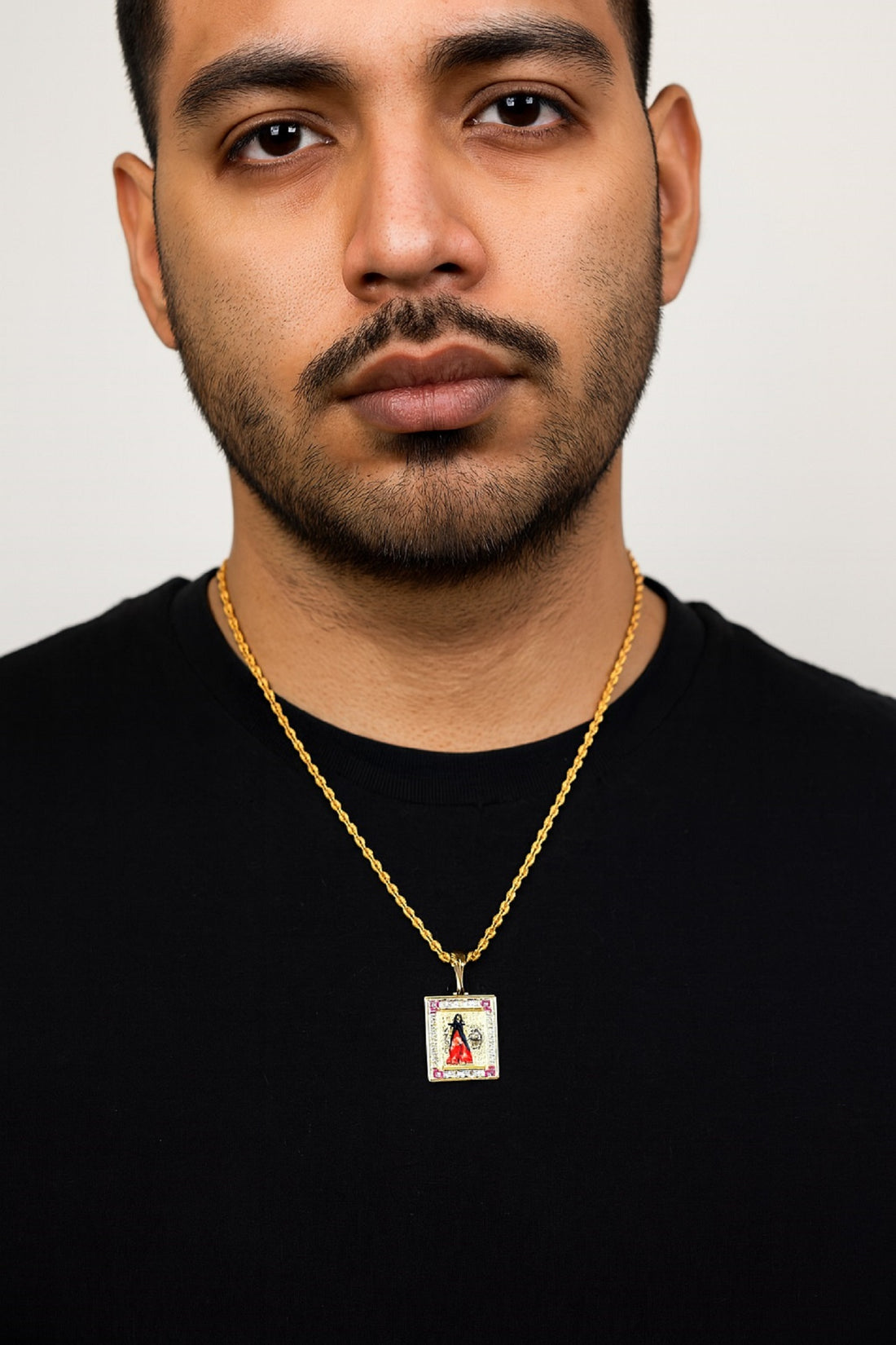 soni jewellery Gold plated chain with pendant necklace jewelry set for men women unisex