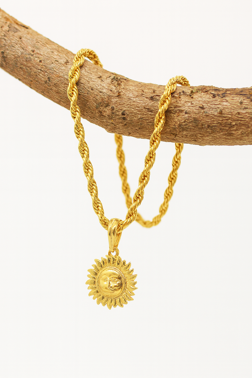 soni jewellery Gold plated chain with pendant necklace jewelry set for men women unisex