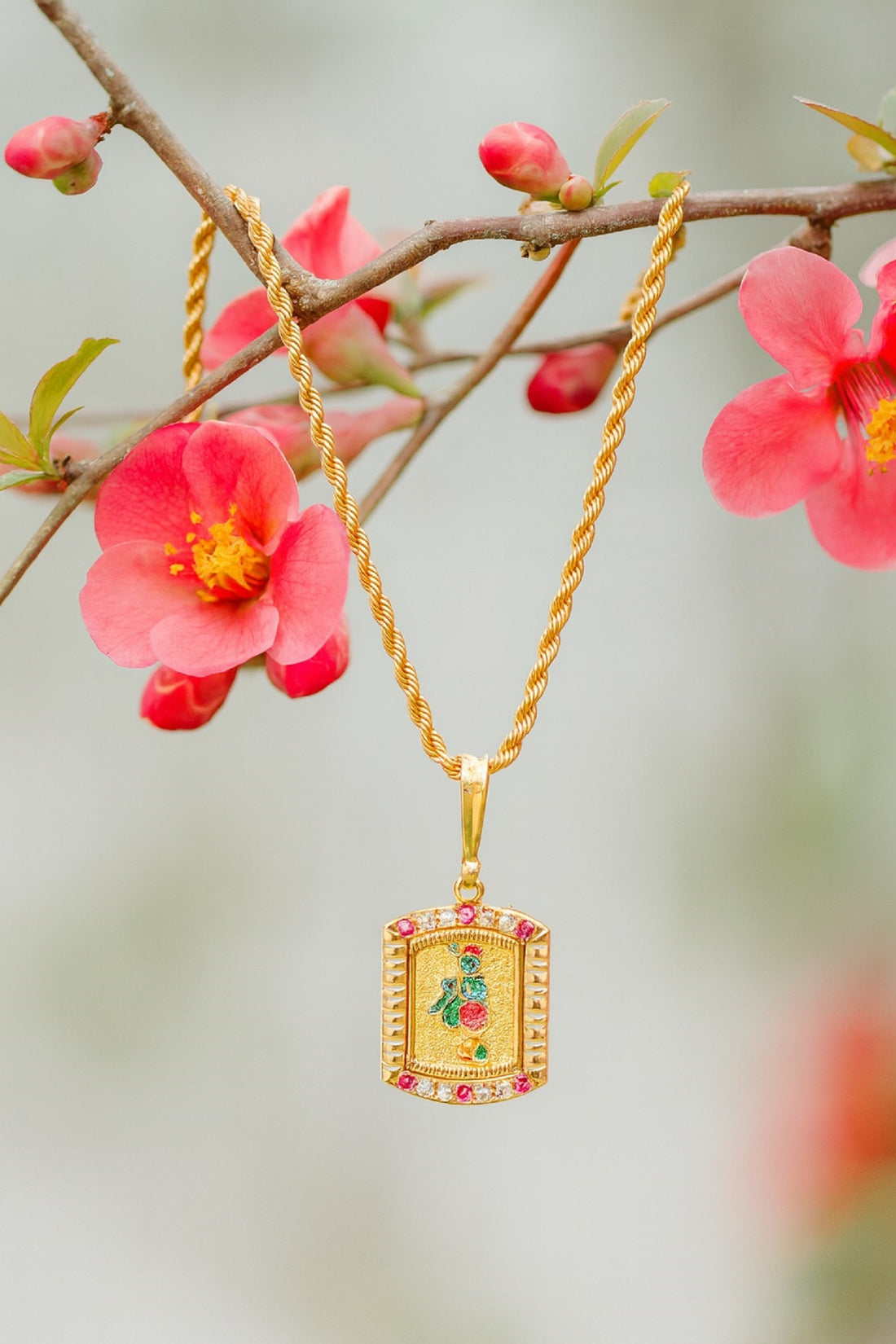 soni jewellery Gold plated chain with pendant necklace jewelry set for men women unisex