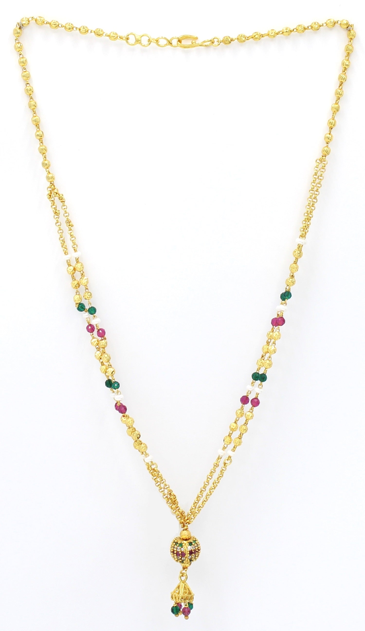 soni jewellery Pretty Stylish Gold Plated Necklace Chain For Women