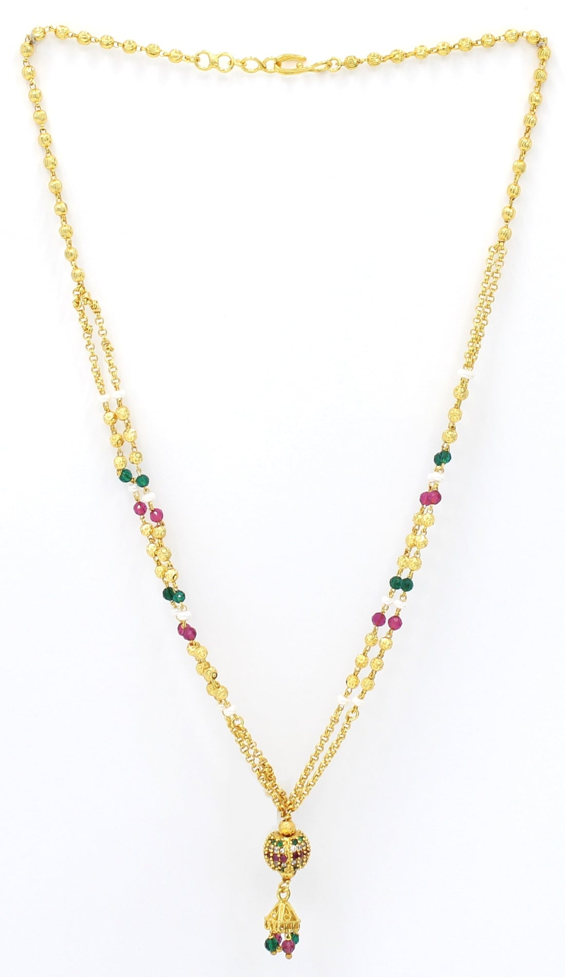 soni jewellery Pretty Stylish Gold Plated Necklace Chain For Women