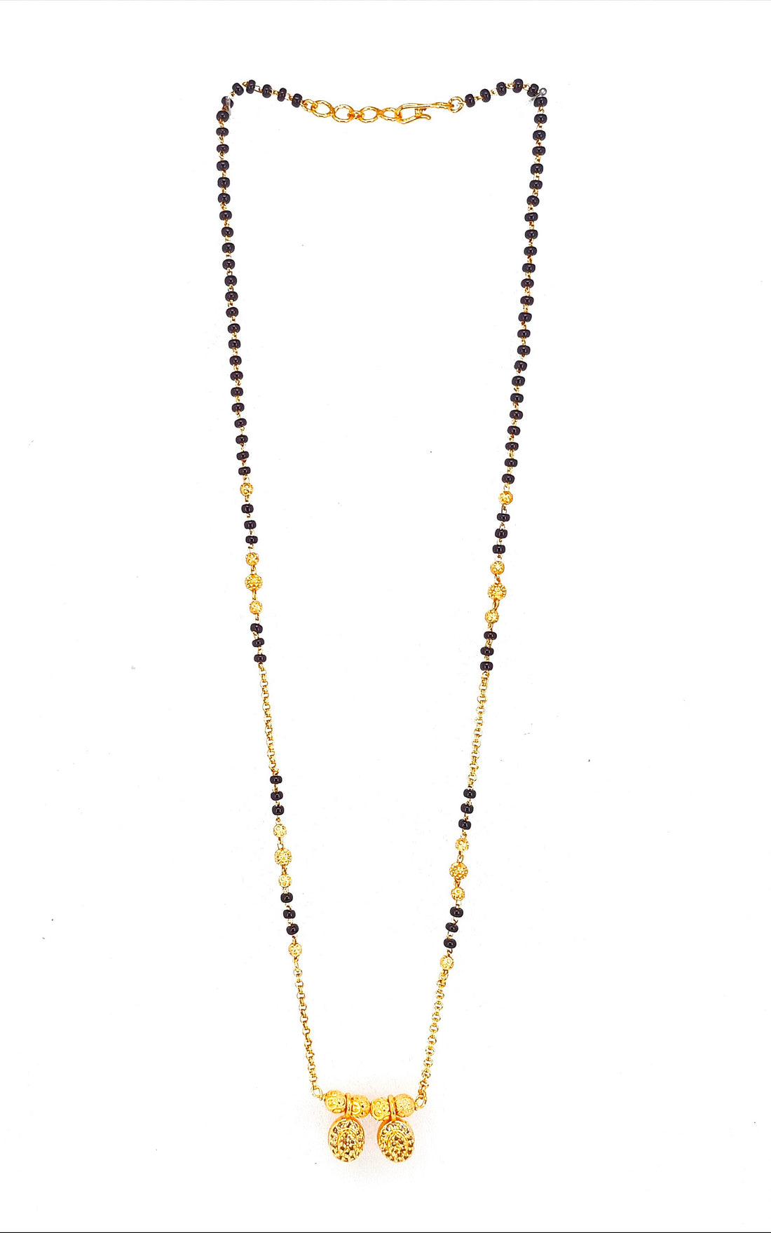 Royal Gold-Plated Double Drop Mangalsutra – Everyday Elegance with Traditional Touch 💛