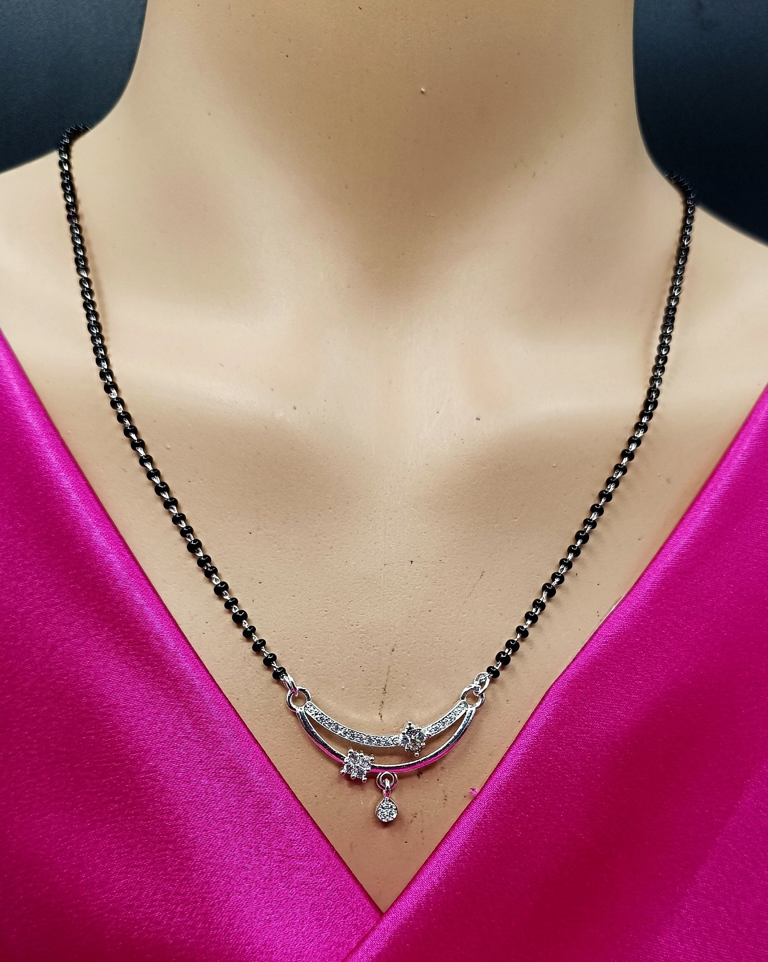 Combo of 3 Diamond Mangalsutras for Women – ₹499 Only | Stylish Look & Daily Use