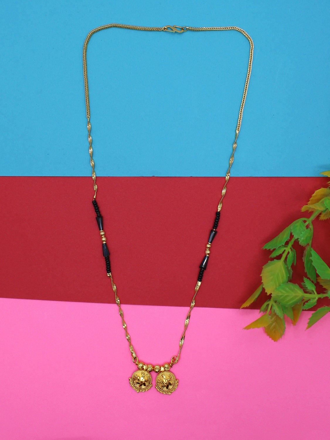 Classic Gold-Plated Double Coin Mangalsutra – Everyday Traditional Grace ✨