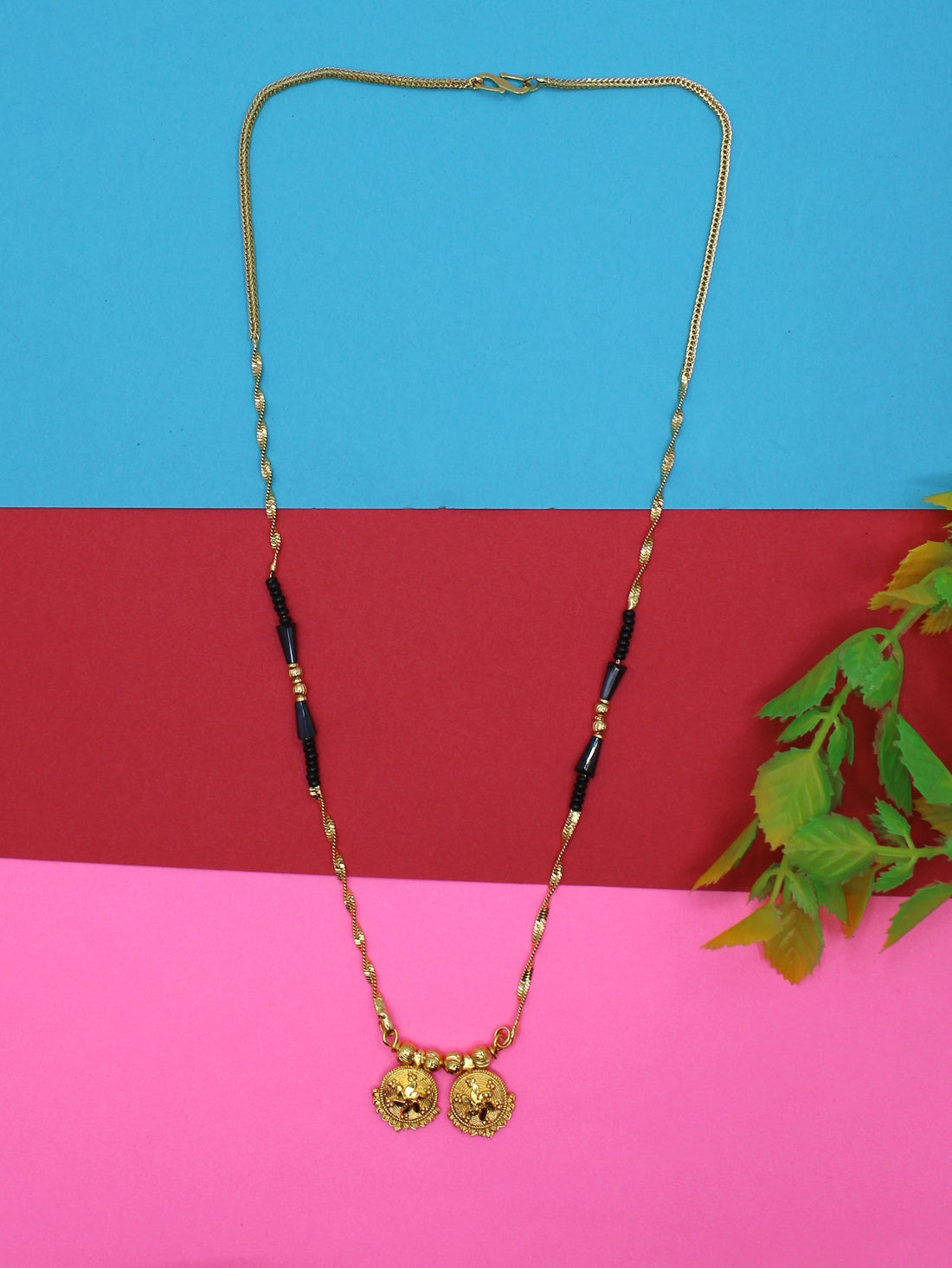 Classic Gold-Plated Double Coin Mangalsutra – Everyday Traditional Grace ✨