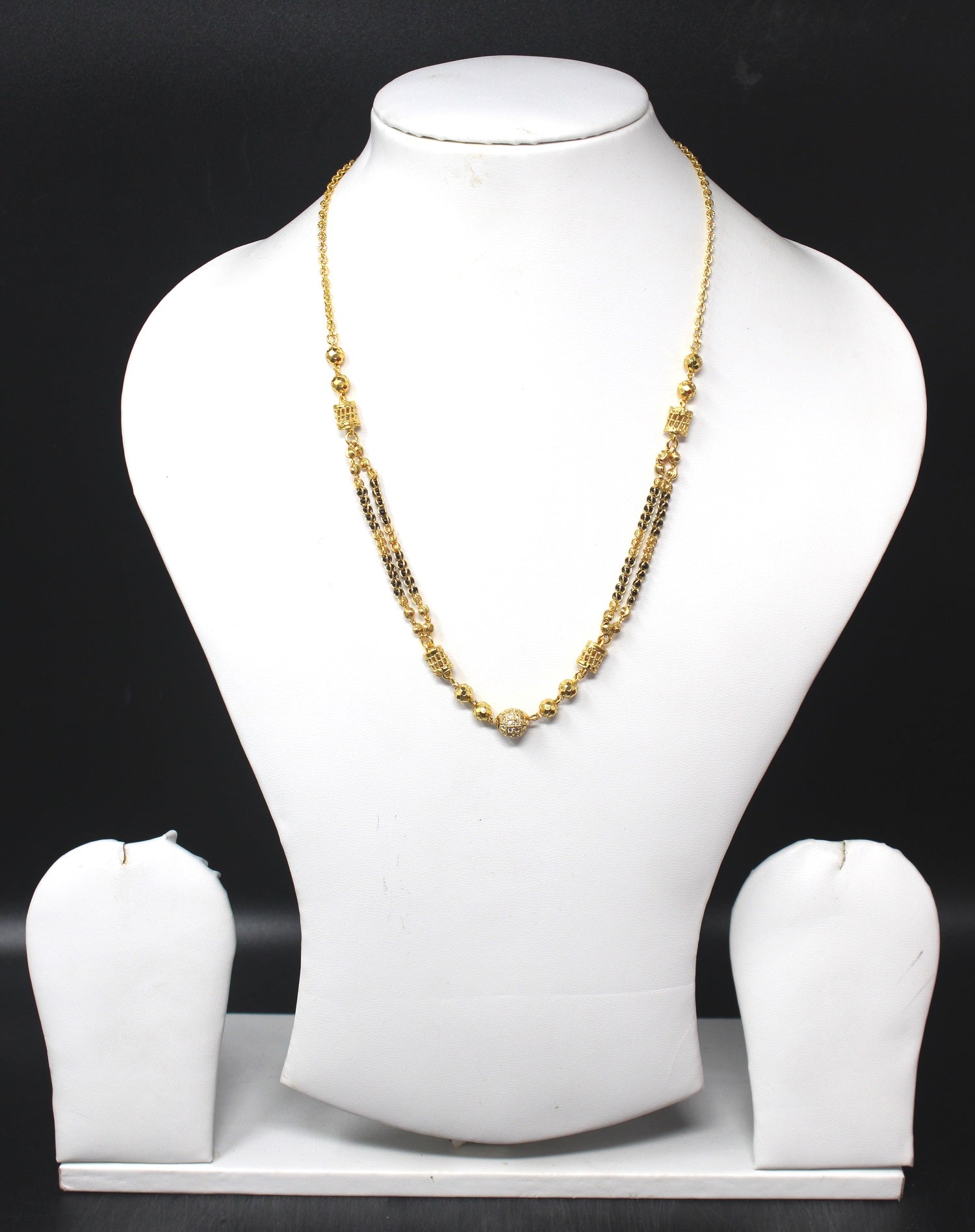 Classic Dual-Layer Gold-Plated Mangalsutra – Elegant Everyday Traditional Design