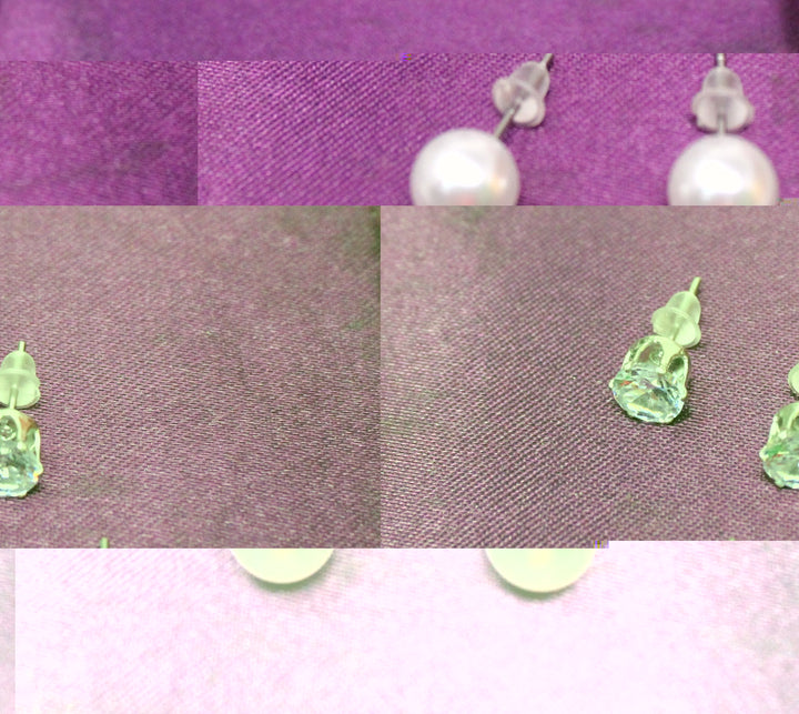 soni jewellery American Diamond Jewellery Set