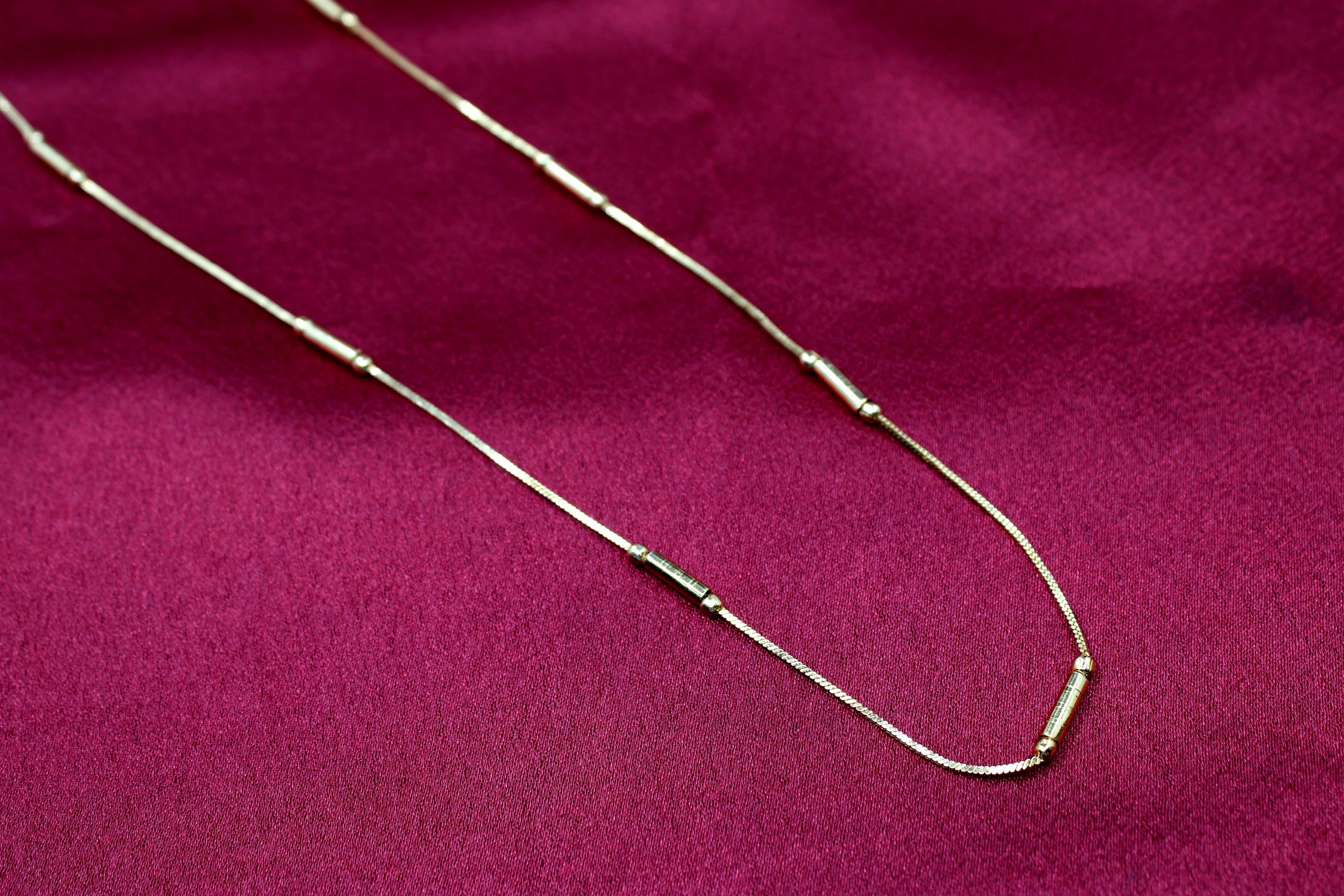 Elegant Gold-Plated Chain for Daily & Festive Wear – Lightweight & Skin-Friendly