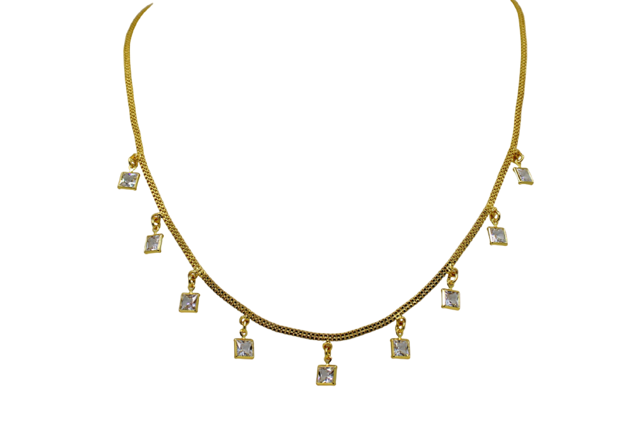 Elegant White Stone Necklace Set for Women – Traditional & Festive Wear