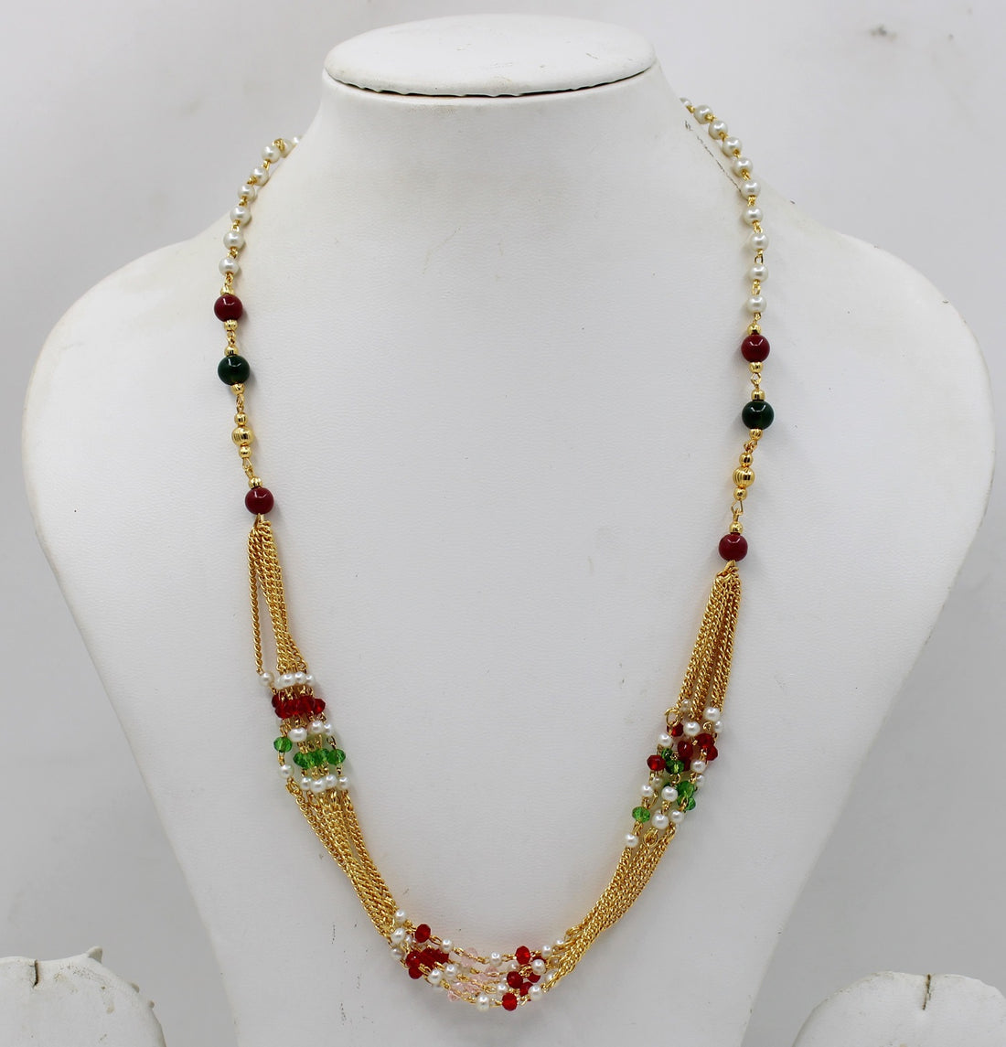 Royal Layered Maharani Necklace Set – Traditional Bridal & Festive Wear